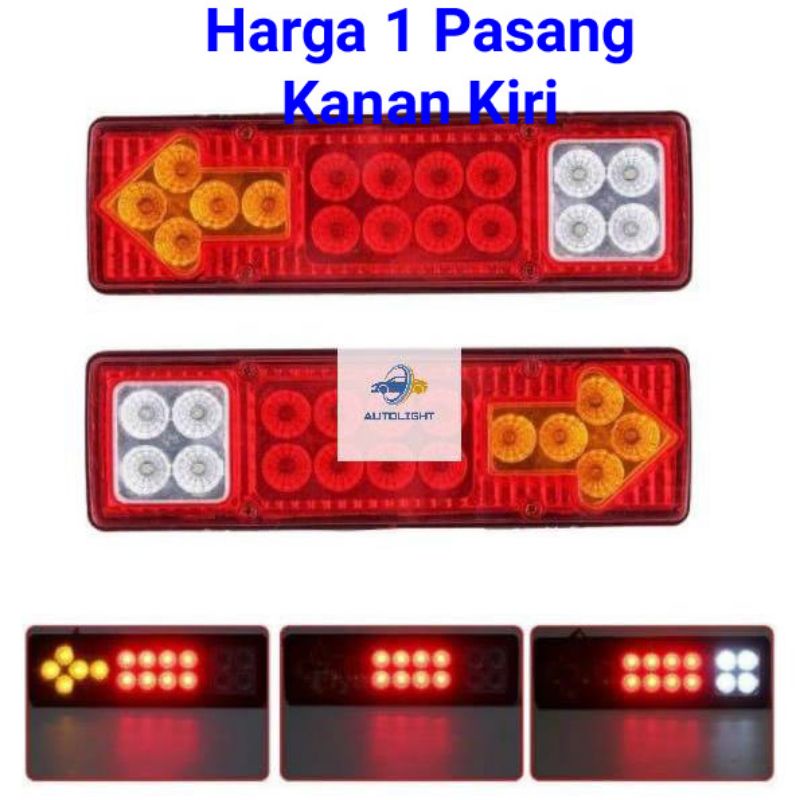 Lampu Indikator Mundur Belakang Mobil Box Piuk up L300 dll Stop Lamp Univesal lampu mobil