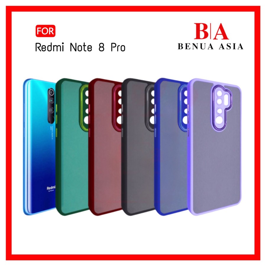 CASE PREMIUM NEOHYBRID DOVE CHROME XIAOMI REDMI NOTE 8 PRO ~ FA