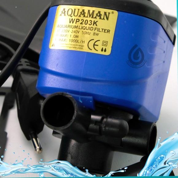 ♟ TOP FILTER BOX AQUARIUM AQUAMAN WP 203 K WP-203K AQUASCAPE AKUARIUM ➣