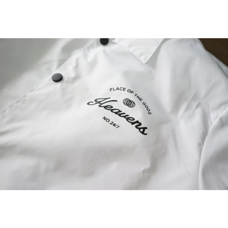 FAILOFFICIAL COACH JACKET - HEAVEN 01 WHITE