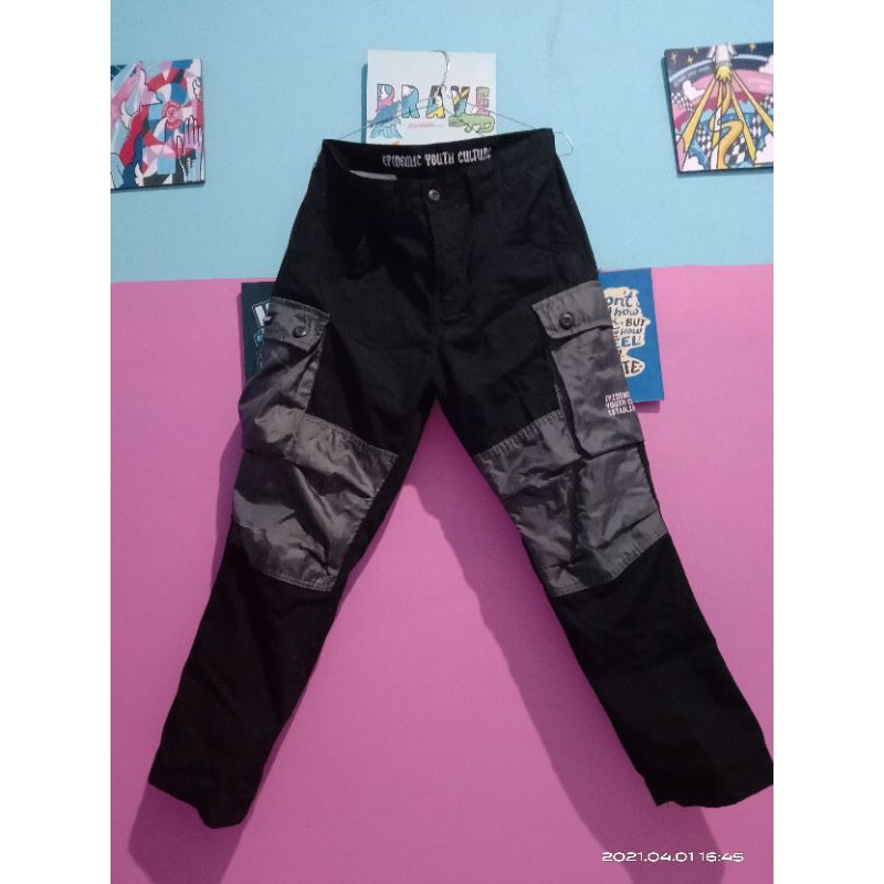 BLACK DAVIN - CELANA CARGO PANJANG - EPIDEMIC