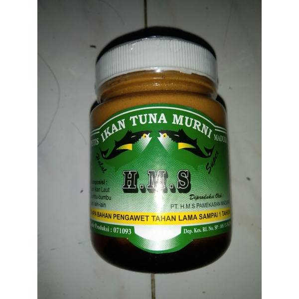 

Petis Ikan Tuna Murni Madura Halal "HMS
