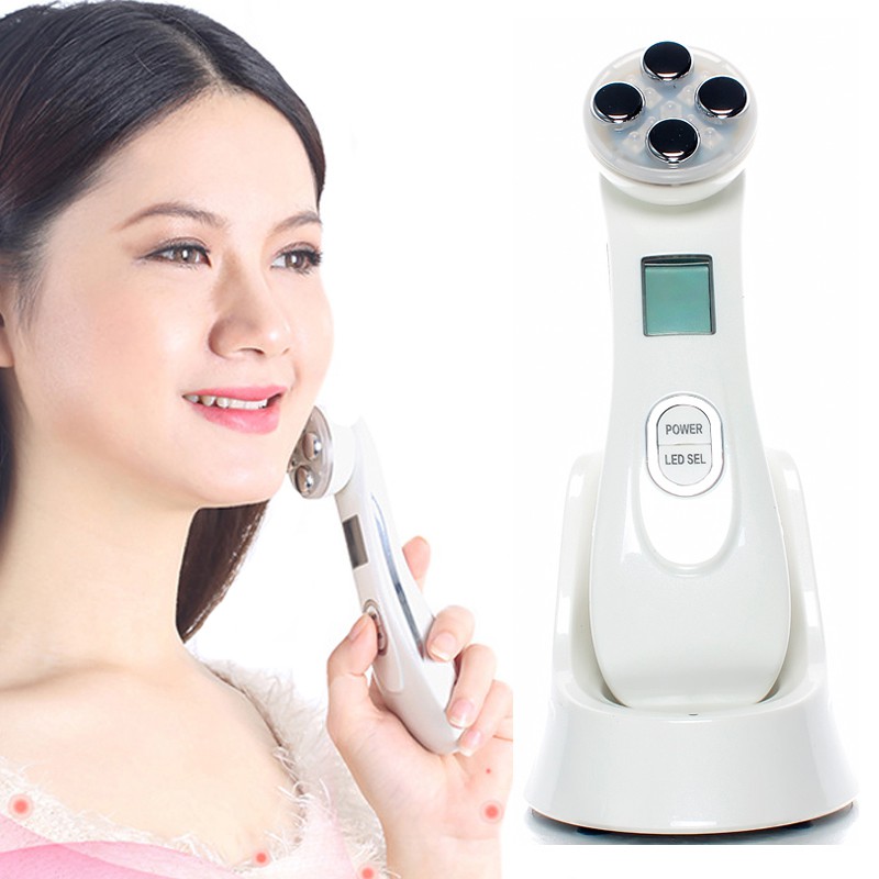 Bisa COD - Alat kecantikan Alat Perawatan Kulit Wajah RF EMS Photon Skin Rejuvenation