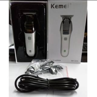 Kemei 5029A Mesin Alat Cukur Rambut Elektrik Hair Clipper 5029 KM5029A Original CAS USB