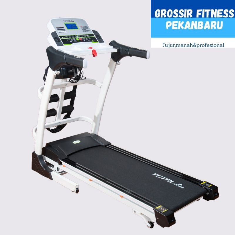 total fitness treadmill listrik tl 630 2Hp/auto incline pekanbaru.