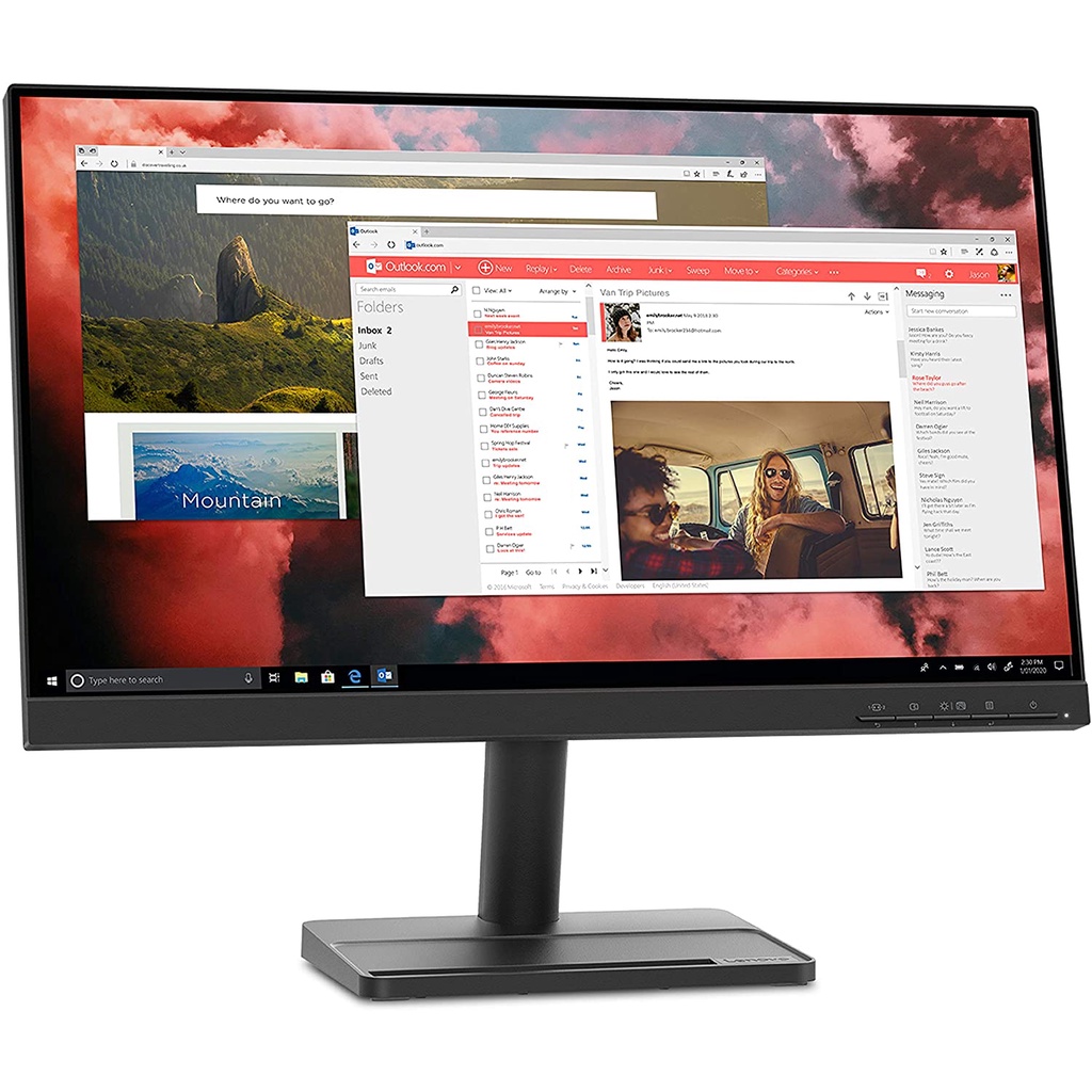 Lenovo Monitor L22e-30 22', VA, FHD, 75Hz, 72% NTSC, 3000:1