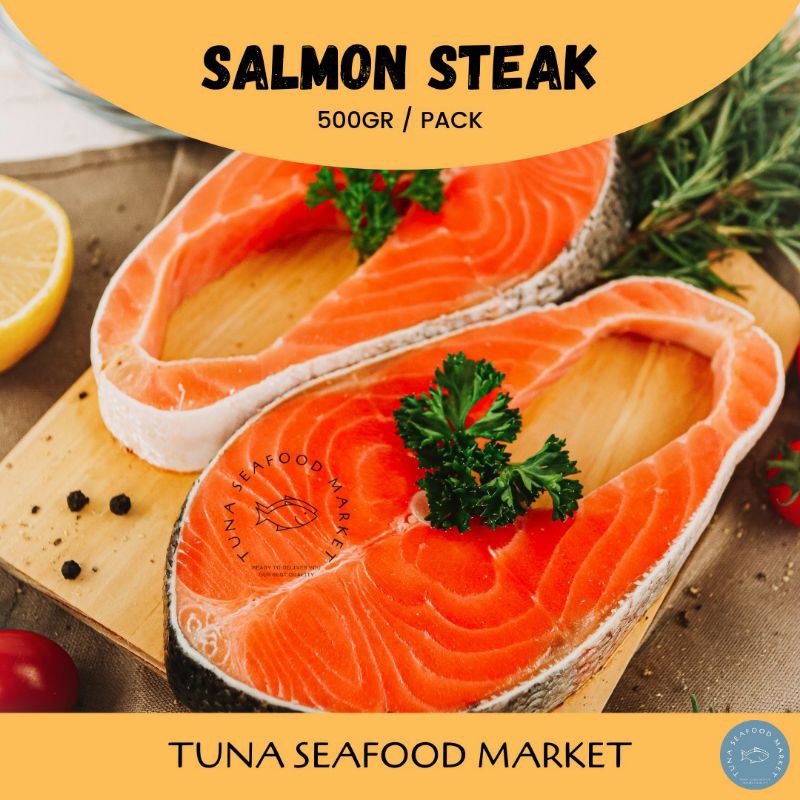 

SALMON STEAK PREMIUM IMPORT BONEIN IVP PACK