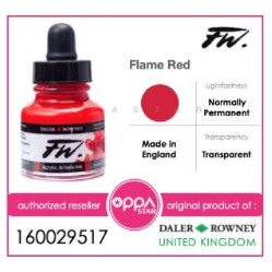 

Cat Aklirik Daler Rowney FW Ink 29.5 ML Flame Red 160029517