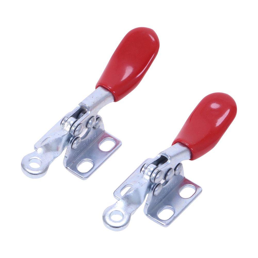 Rebuy Toggle Clamp GH-201A 4pcs Horizontal Quick Release Klem Set Joinery Klem Alat Pertukangan