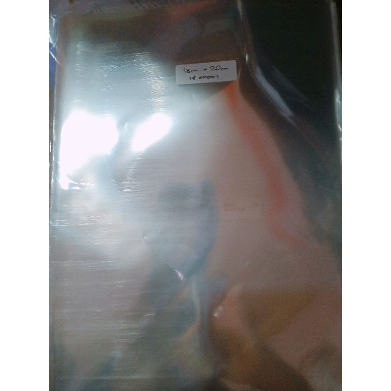 

crispy packaging ukuran 18cm x 20cm /pack