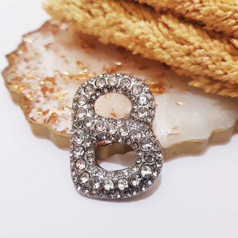 Brooch Buttonscarves KW / Bross Buttonscarves KW / Bross Button KW-010 Silver