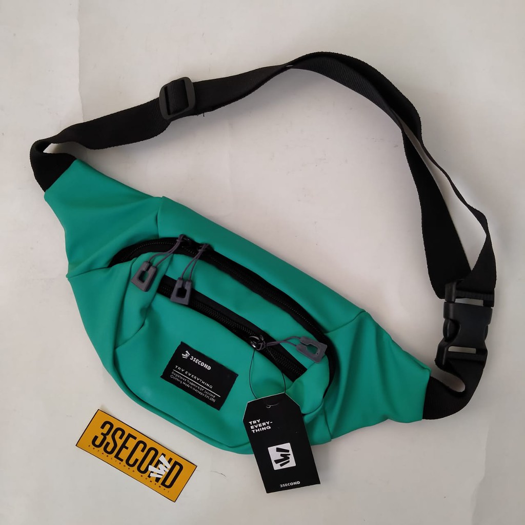 Tas Selempang Pria 3second Tas Waistbag Pria Distro Tas Pinggang Sebaguna Murah Tas Slempang Kasual