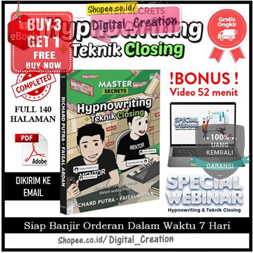 Hypnowriting Rahasia Closing Master Secret