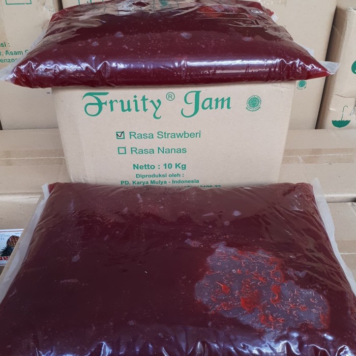 

Selai Strawberi Fruity 1kg