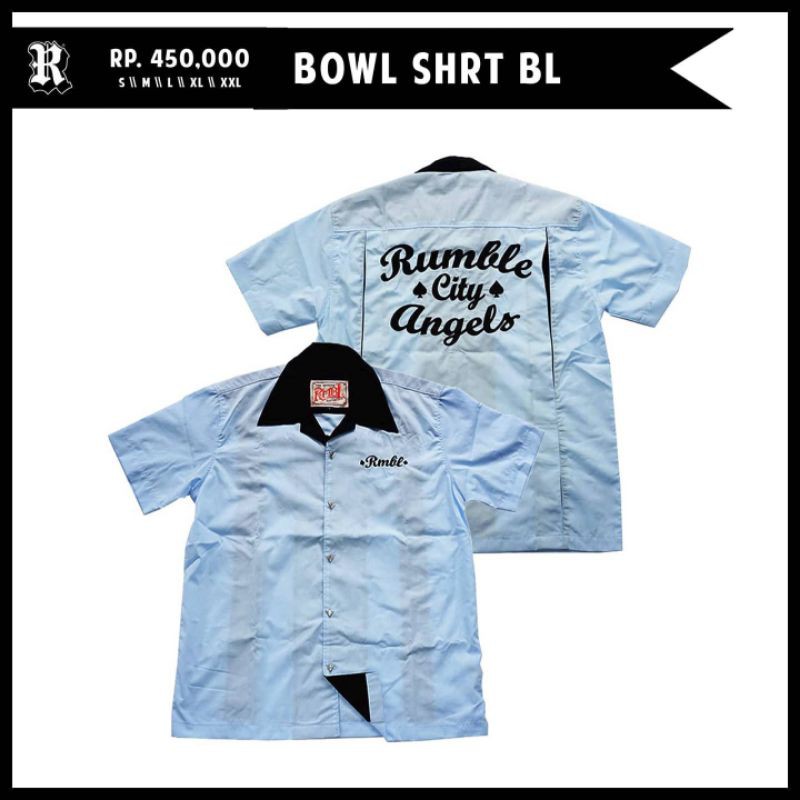 RUMBLE RMBL BOWLING SHIRT