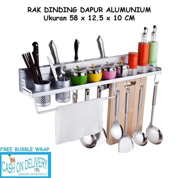 

READY BAYAR DITEMPAT AY Rak Dapur Bumbu dan Alat Masak Kitchen Organizer KR - 02 TERUJI Kode 912