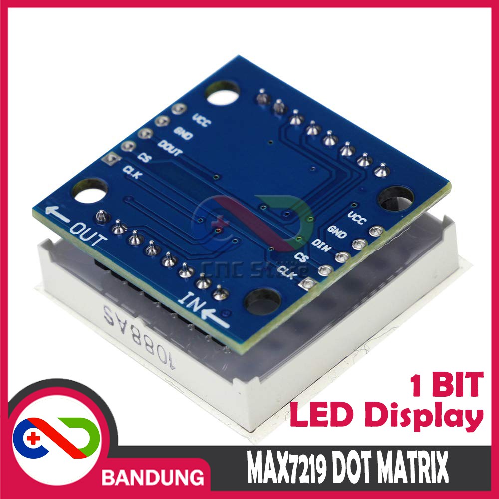 MAX7219 MAX 7219 8x8 LED DOT MATRIX DISPLAY MODULE