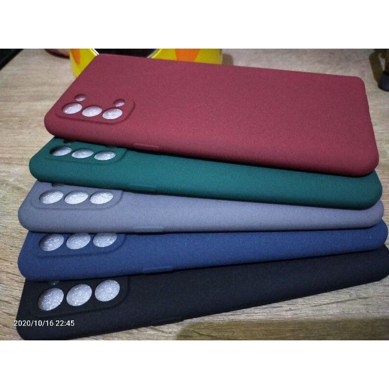 Oppo Reno 4 / Reno 5 Softcase Premium Matte Anti Fingerprin Silikon Cover Soft Case Reno4 / Reno5