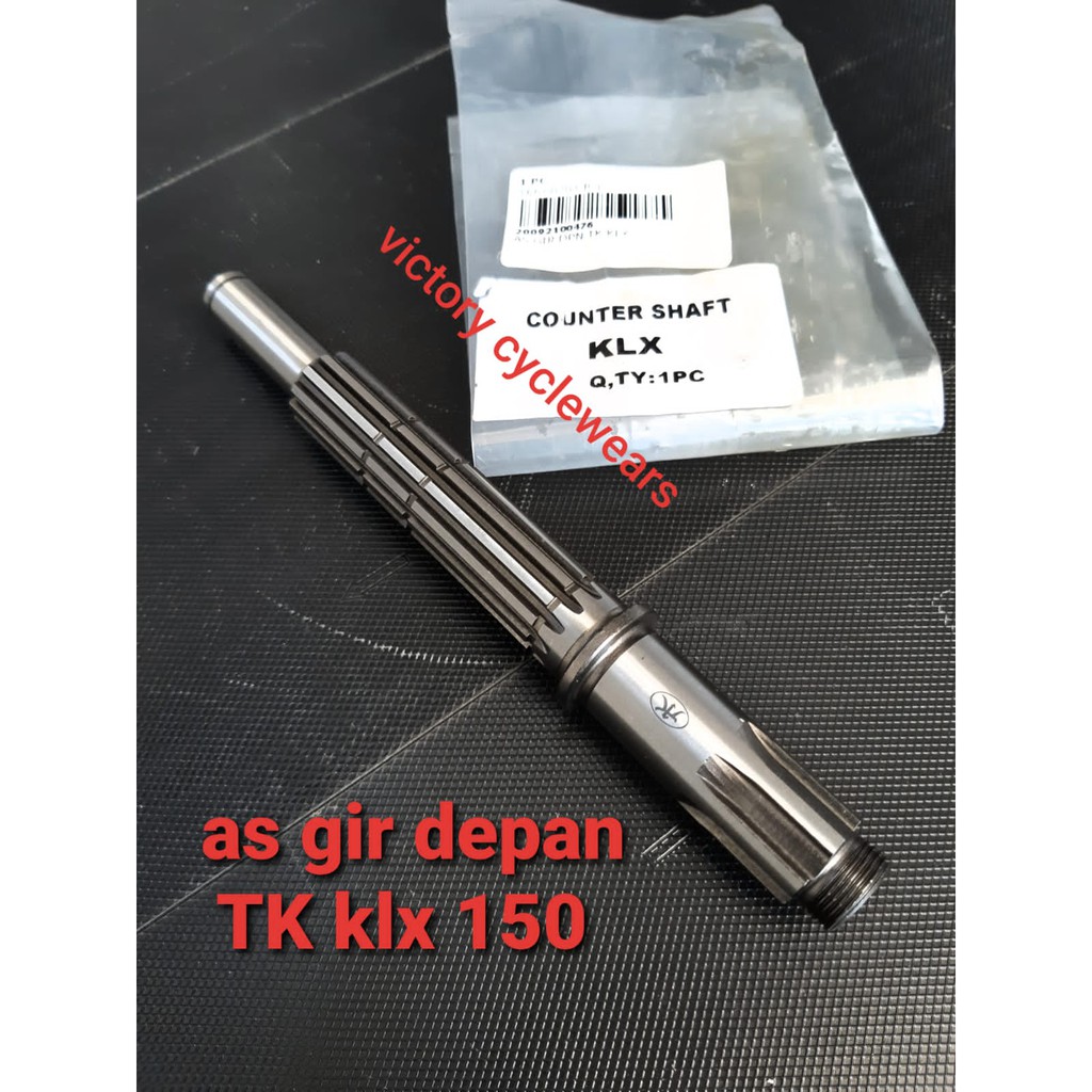 AS GIR DEPAN GEAR TK RACING PANJANG UNTUK CUSTOM  BAN LEBAR KLX150