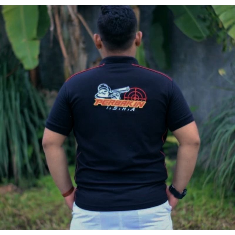 Baju Kaos Perbakin Kaos Slimfit IPSC Perbakin Sablon
