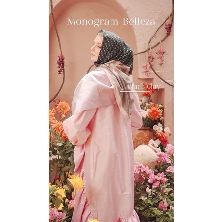 PROMO ‼️ Donna Scarves-Monogram Belleza Series