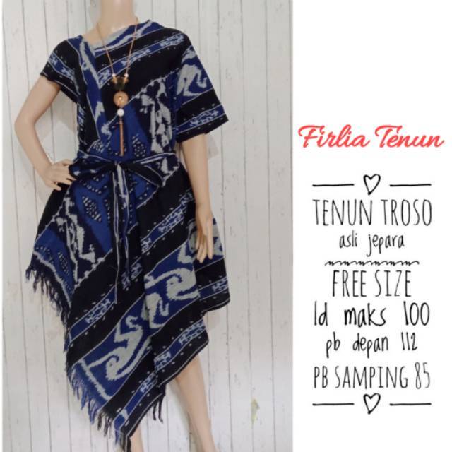 Firlia Tenun | Tunik Tenun Etnik