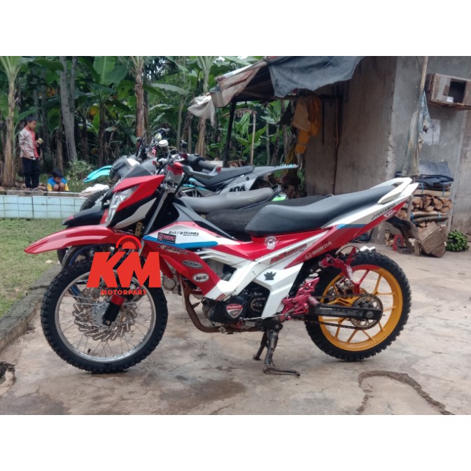 Spakbor Slebor Depan KLX 150 BF Universal Motor Papan Nomor