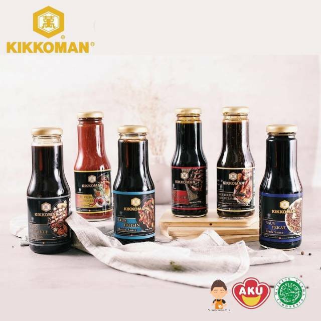 

Kikkoman Sauce / Aneka Saus Jepang Korea HALAL [300 gr]