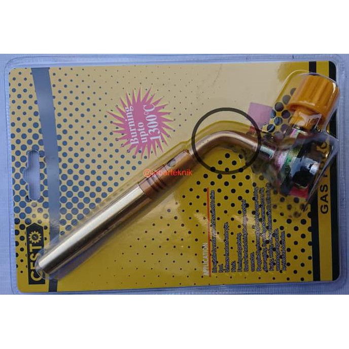 Gas Torch Flare Torch Kepala Gas Kuningan Cesto