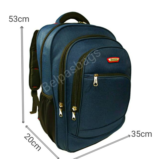 Tas ransel backpack laptop jumbo sportex 0880 biru