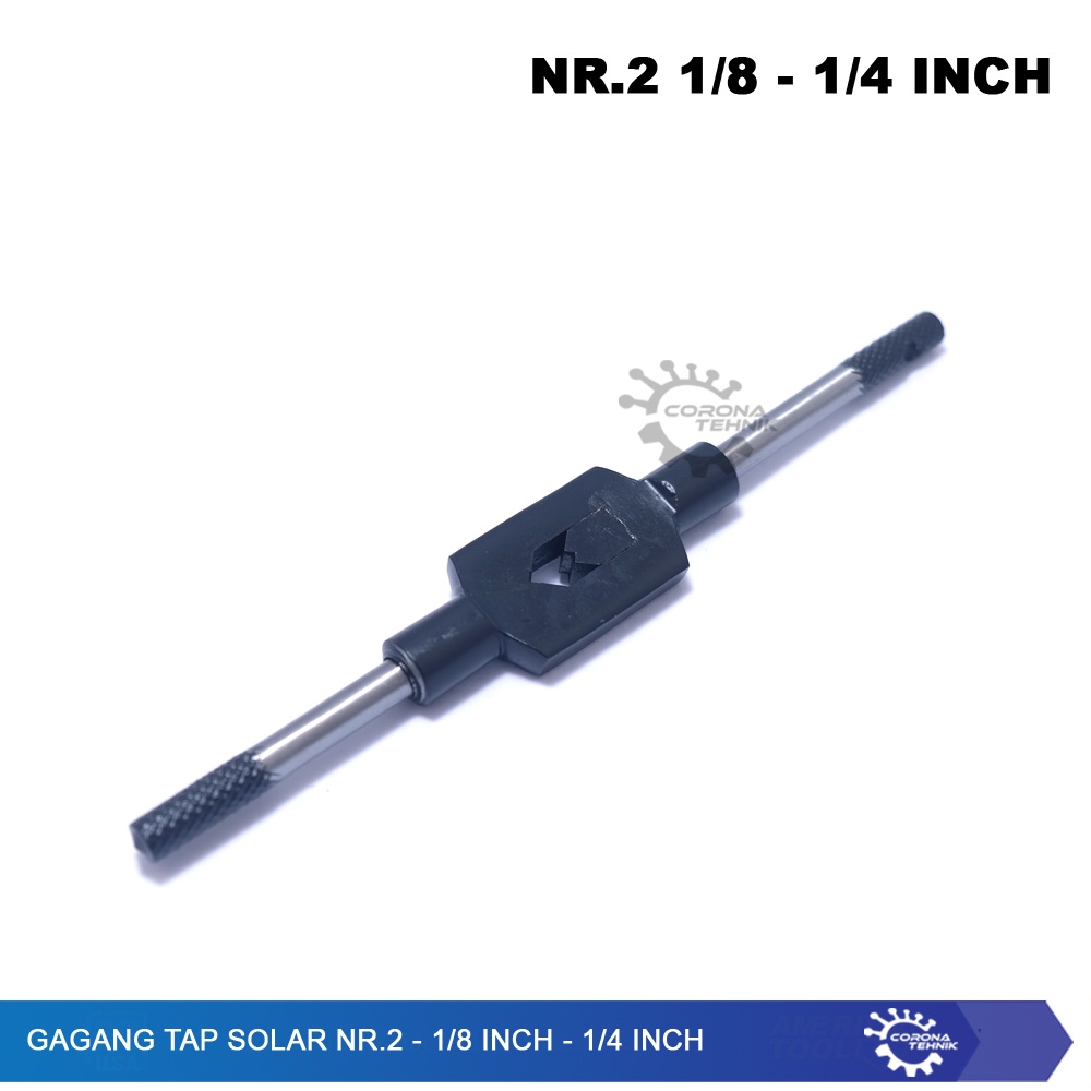 Nr.2 - Gagang Tap Solar - 1/8 Inch - 1/4 Inch (M2-M8)