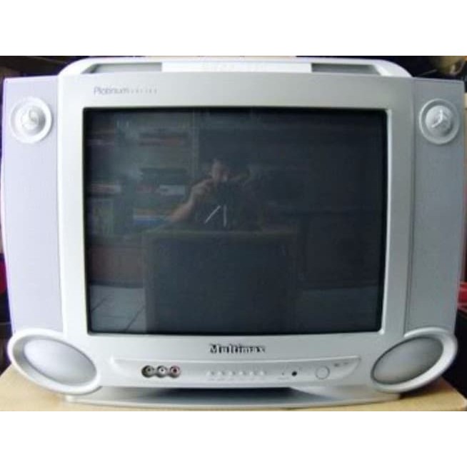 Multimax 17SG77 TV CRT Tabung 17 inch Layar Kaca Cembung Semi Flat