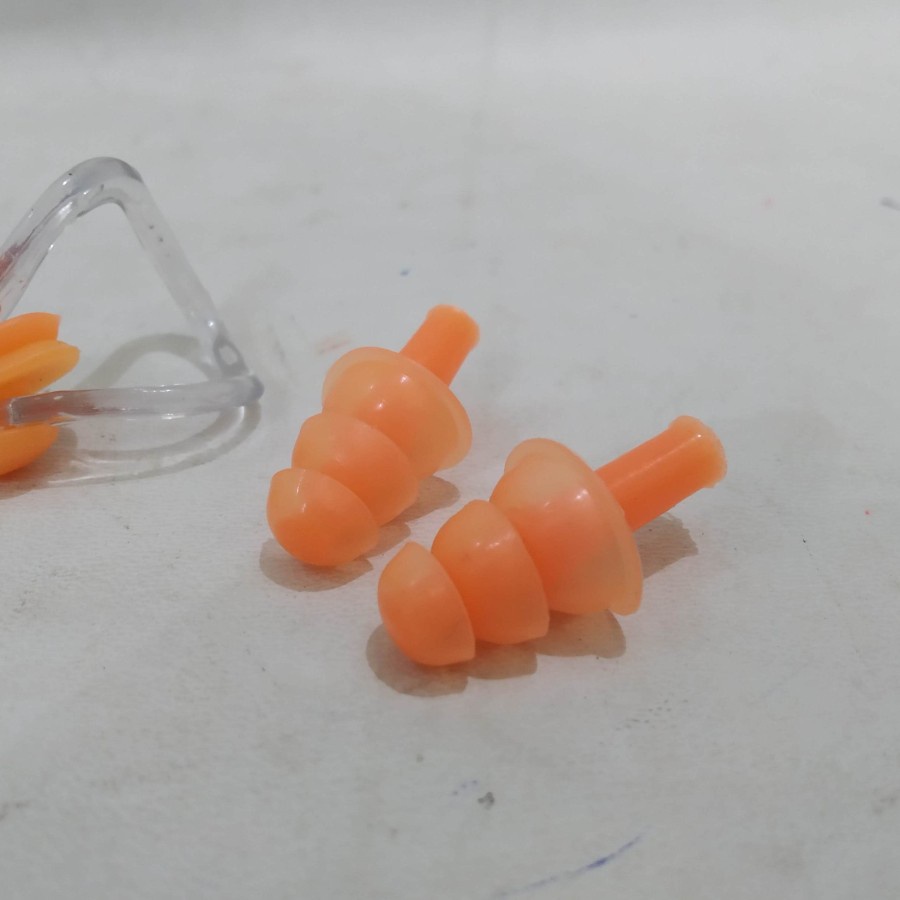 nose clip ear plug klip penutup hidung penyumbat sumbat telinga renang