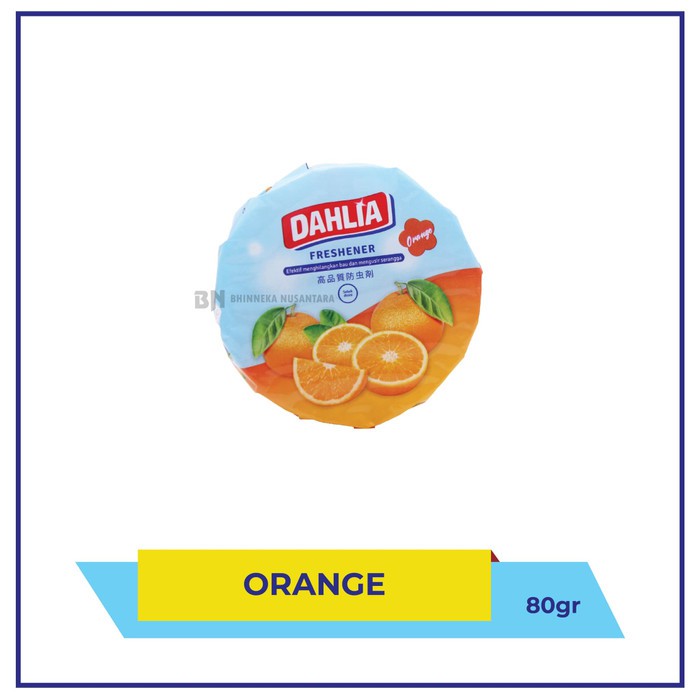 Order Langsung Dahlia Kamper Freshener Refill Orange Limited