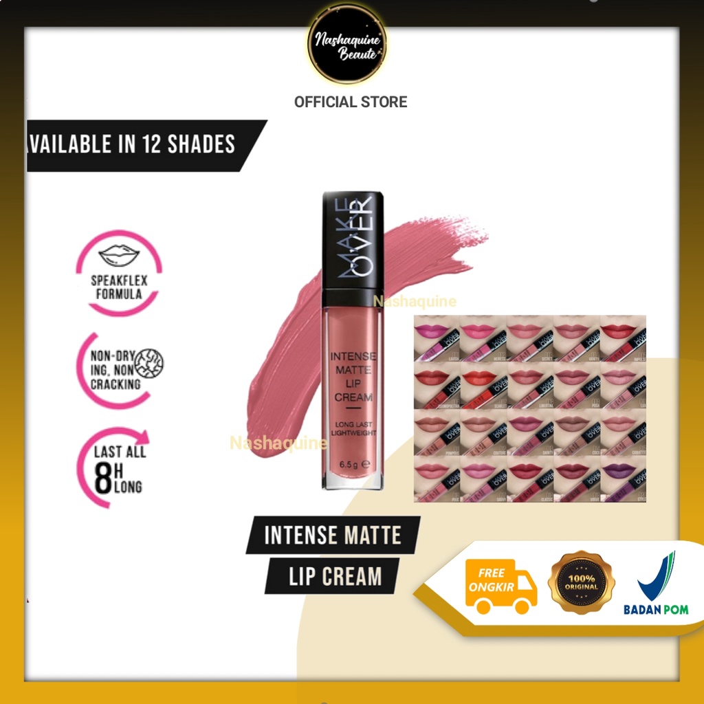 MAKE OVER Intense Matte Lipcream 6,5gr