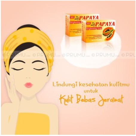 ✨SHASYA✨ SABUN PAPAYA BY MAMAYA - BRIGHTENING SOAP PAPAYA SABUN RDL PAPAYA ORI 70 GR - SABUN PEPAYA 70 GR