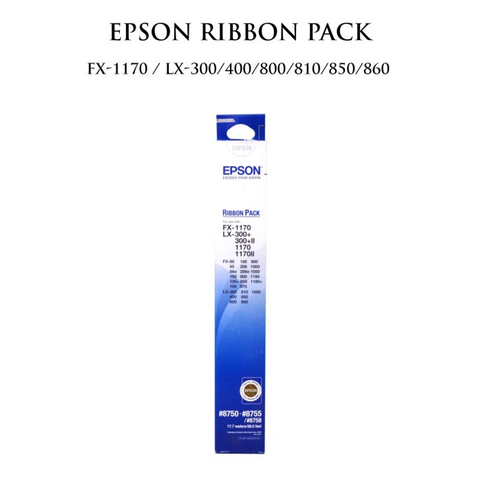 REFFIL EPSON LX-310 300 / PITA EPSON LX 310 LX 300 / PITA REFILL EPSON RIBBON PACK LX300 /PITA REFIL