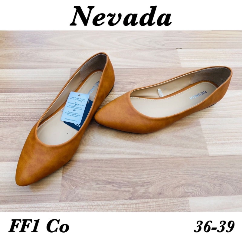 nevada sepatu flat