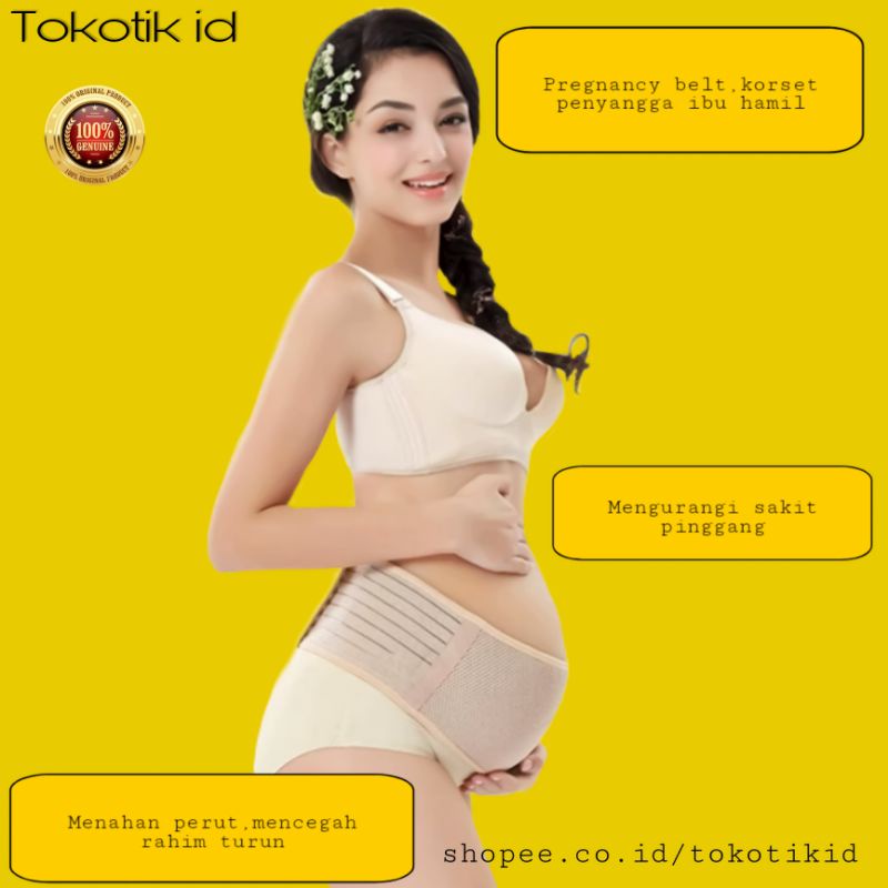 Penyangga perut ibu hamil maternity belt support korset ibu hamil postpartum