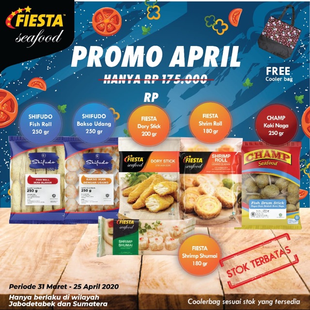 Paket fiesta seafood