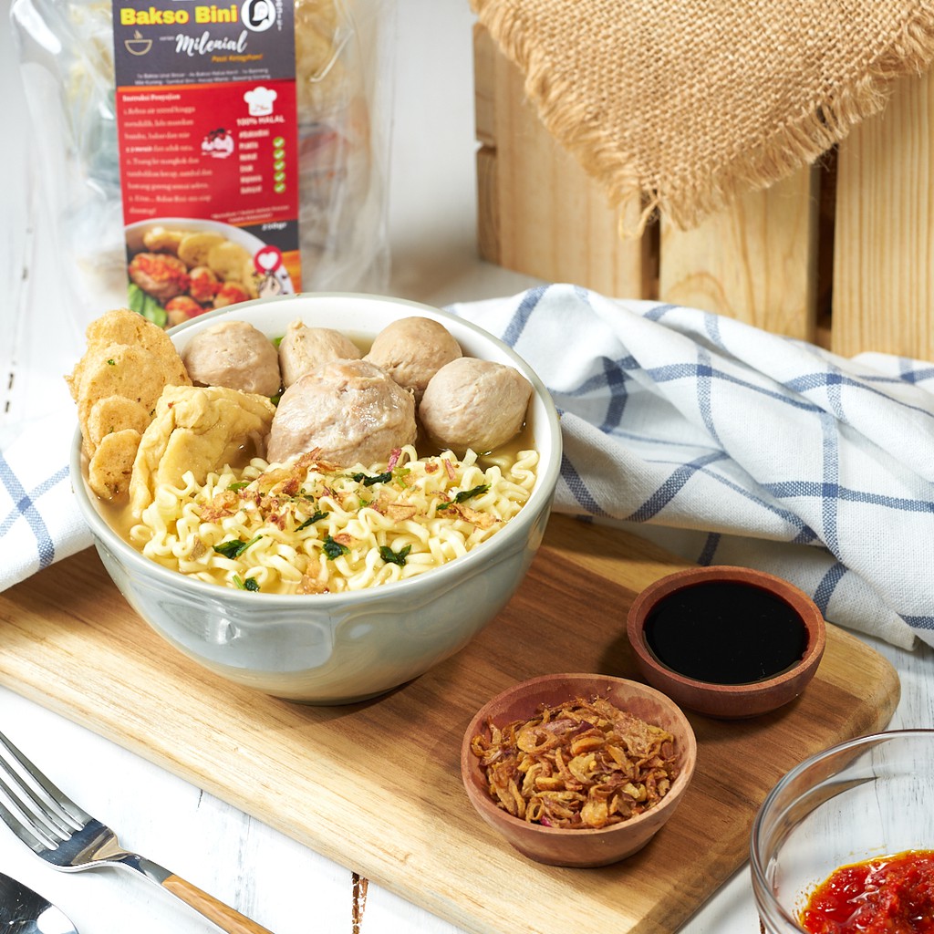 

BAKSO BINI MILENIAL | Kemasan Frozen | Ready to Eat dalam 3 menit