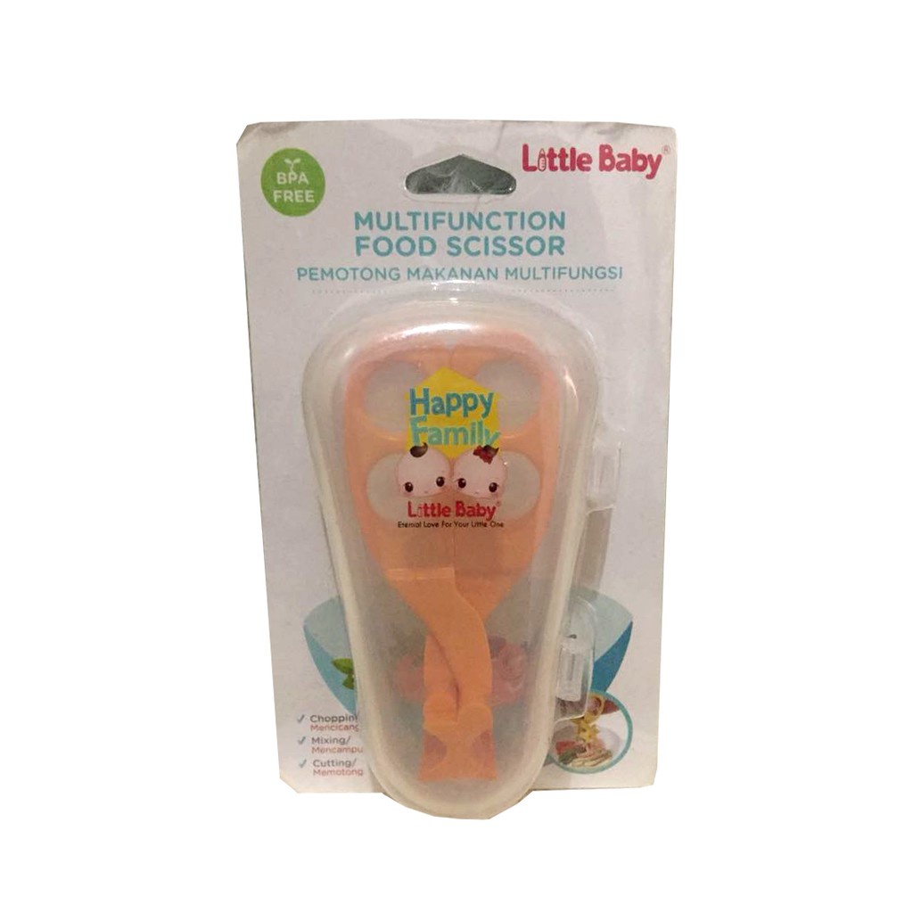 LITTLE BABY MULTIFUNCTION FOOD SCISSOR / PEMOTONG MAKANAN