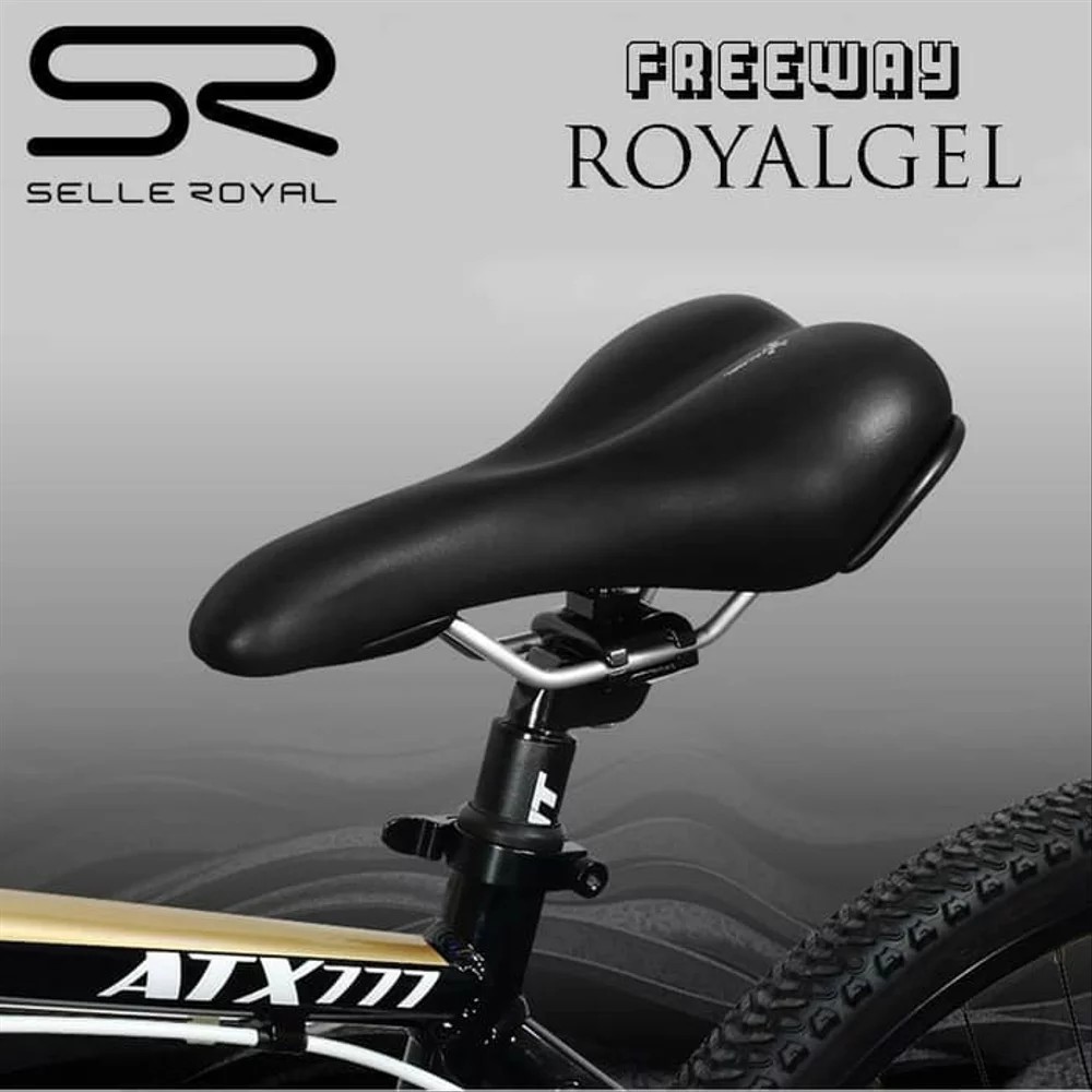 Sadel Saddle Sepeda Selle Royal Gel