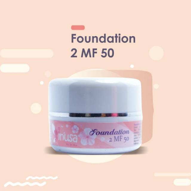 Fundotion/alas bedak/spf 50/inusa skincare/krim premium