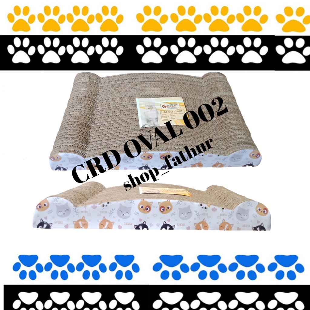 Garukan kucing /Cakaran kucing CRD 002 mode  oval
