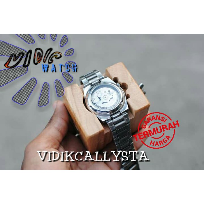 ALAT SERVIS TATAKAN JAM TANGAN FULL KAYU DIAMETER KECIL 7CM