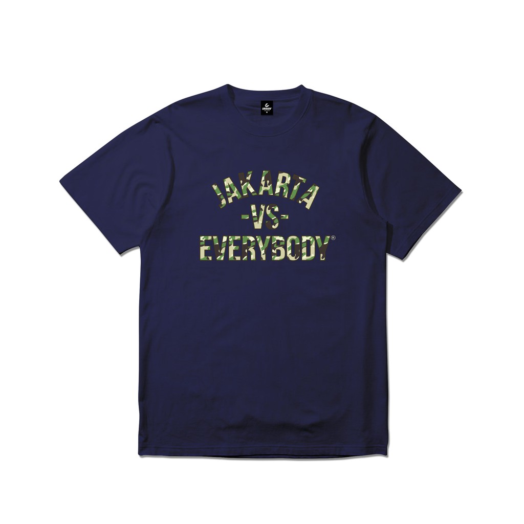 

Urbain Tshirt - Jakarta vs Everybody - Navy Camo