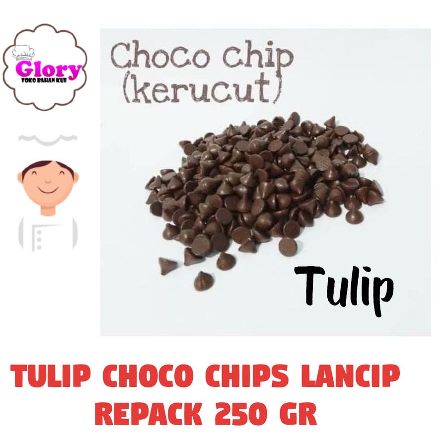 

choco chips tulip repack 250gr