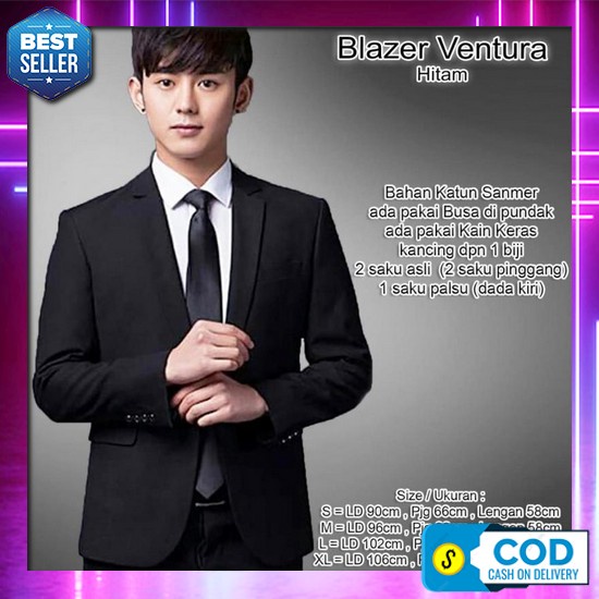 Blazer Pria Jas Kerja Jas Nikah Original Giordano Men Blazer Jas Jacket Suit Pria Blezer Pria Formal