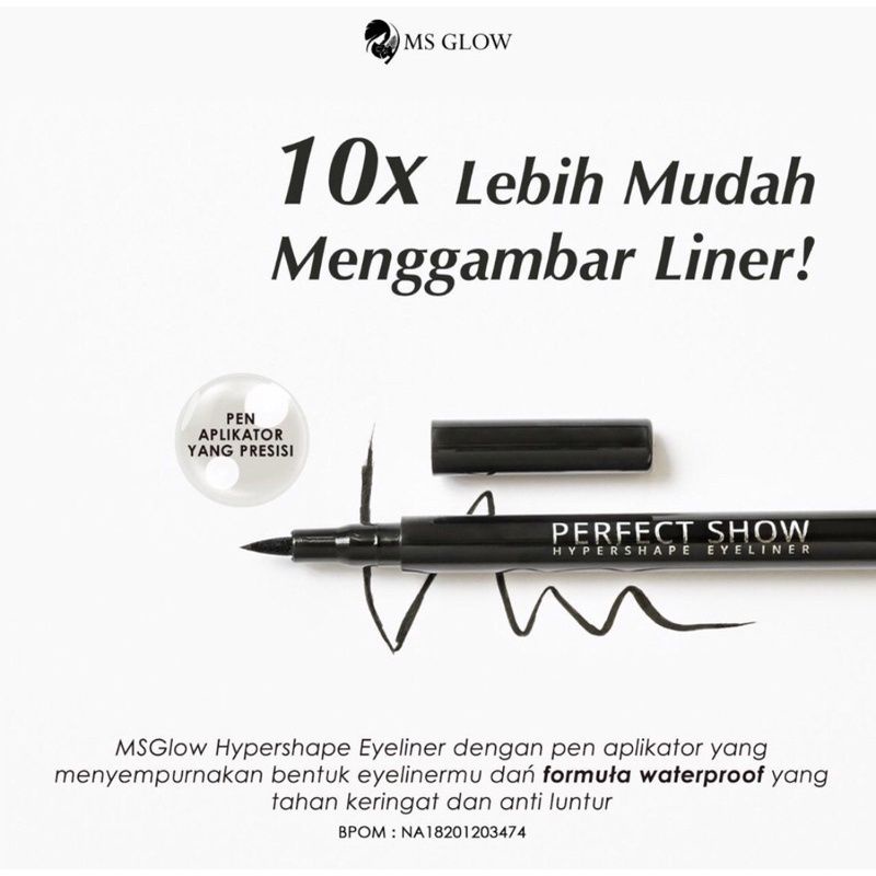 EYE SERIES MS GLOW / EYE LASH / EYE LINER / PENSIL ALIS MS GLOW ORIGINAL